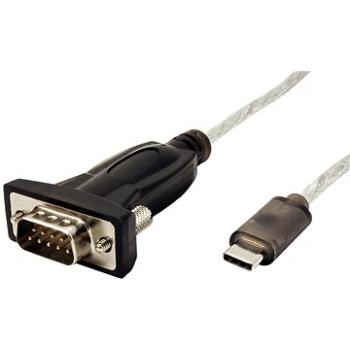 Roline Adaptér USB C(M) ->  RS232 (MD9) 1,8 m