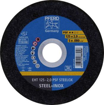 PFERD EHT 125-2,0 PSF STEELOX 69120850 rezný kotúč rovný  125 mm 22.23 mm 25 ks