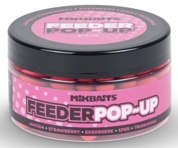 Mikbaits plávajúce  boilie feeder pop-up 100 ml 8+12 mm - jahoda