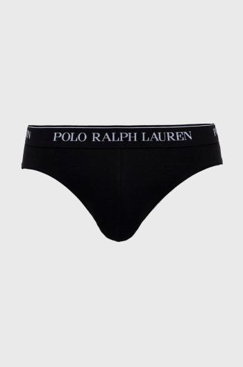 Slipy Polo Ralph Lauren pánske, čierna farba