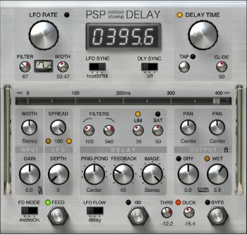 PSP AUDIOWARE StompDelay (Digitálny produkt)