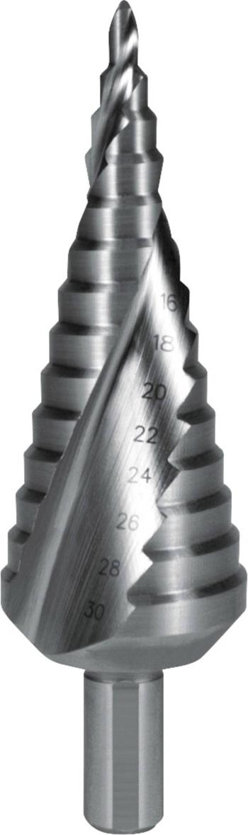 RUKO 101052 stupňovitý vrták  4 - 30 mm HSS Celková dĺžka 100 mm   1 ks