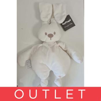 NATTOU Hračka plyšový zajačik Lapidou cuddly white 36 cm