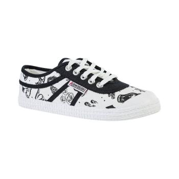 Kawasaki  Tattoo Canvas Shoe K202420 1002 White  Módne tenisky Biela