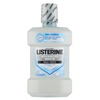 LISTERINE Advanced White Mild Taste Spearmint ústna voda 1l