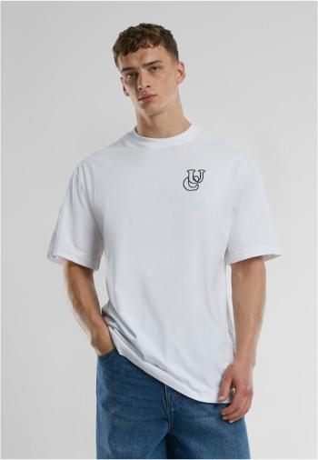 Urban Classics UC Shiny Logo Tall Tee white - XXL