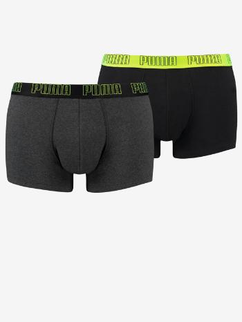 Puma Boxerky 2 ks Čierna