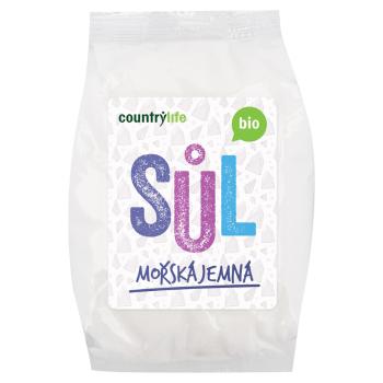 COUNTRY LIFE Soľ morská jemná BIO 1 kg