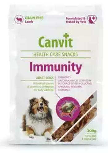 Maškrta Canvit Health Care snack na imunitu pre psy 200g
