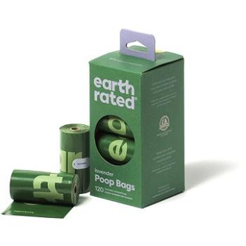 Earth Rated Vrecká na psie exkrementy s vôňou levandule 8 roliek (870856000024)