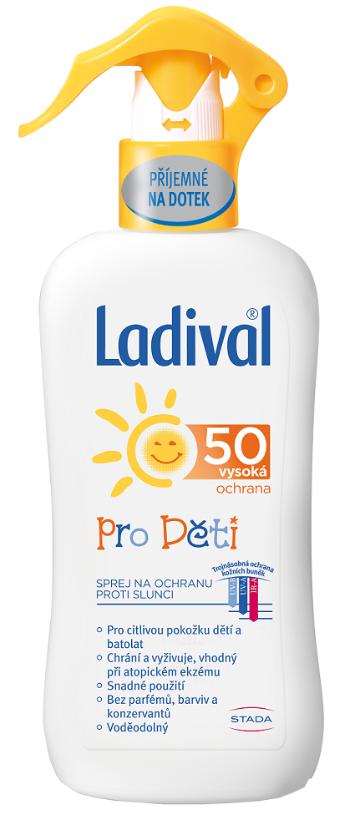 Ladival Children sprej SPF 50 na ochranu proti slnku pre deti 200 ml