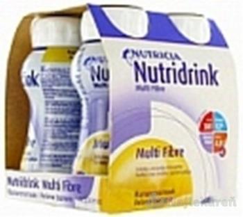 NUTRIDRINK MULTIFIBRE vanilková príchuť 4x200 ml