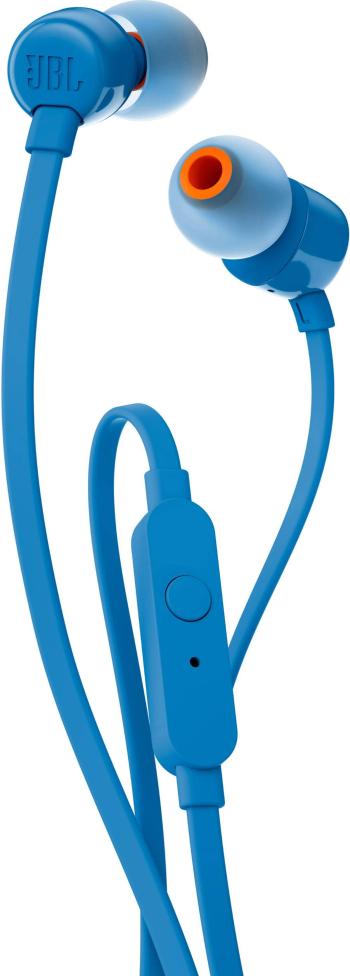 JBL Harman T110   štupľové slúchadlá do uší Headset modrá