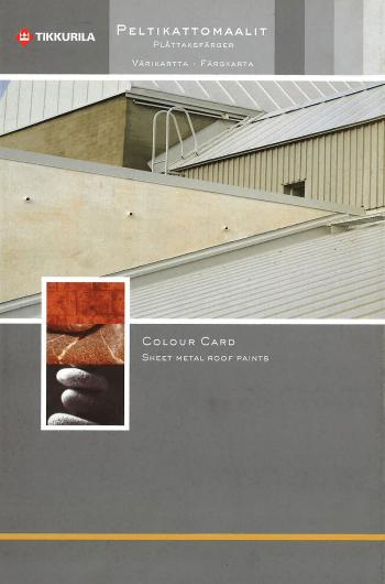 Vzorkovnica Sheet Metal Roof Paints - odtiene farieb na kovy a strechy sivá