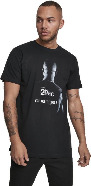 2Pac Tričko Changes Black XS