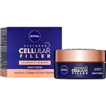 NIVEA Hyaluron Cellular Filler + Elasticity Remodelačný nočný krém 50 ml (9005800311302)