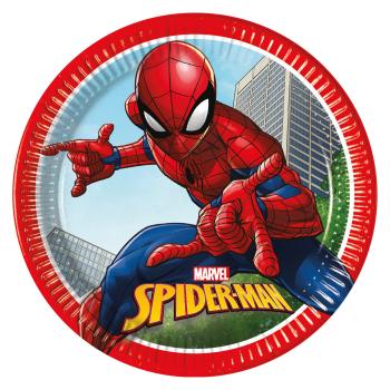 Papierové taniere - Spiderman (23 cm)