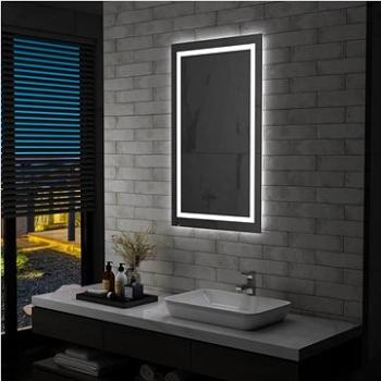 Kúpeľňové zrkadlo s LED svetlami a dotykovým senzorom 60x100 cm (144731)