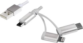 LogiLink #####USB-Kabel USB 2.0 #####USB-A Stecker, #####USB-C™ Stecker, #####USB-Micro-B Stecker, #####Apple Lightning