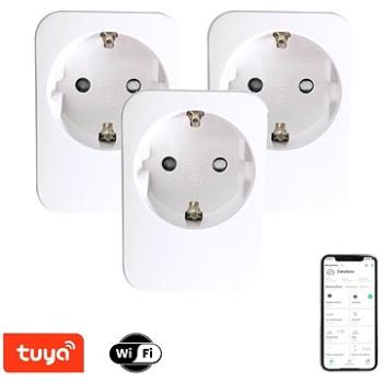 IMMAX NEO LITE Smart sada 3x vnútorná zásuvka v2 bez kolíka, typ E, WiFi (07761C)