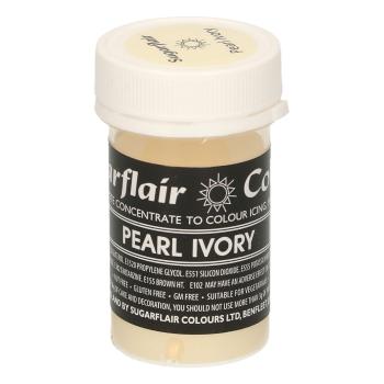 Gélová farba Pearl Ivory - Perleťová 25 g