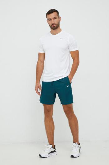 Tréningové tričko Reebok Tech , biela farba, jednofarebné