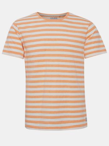 Oranžové pruhované tričko Blend