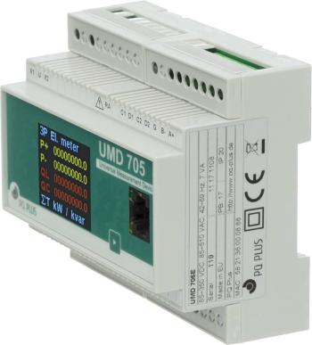 PQ Plus UMD 705E digitálny merač na DIN lištu Univerzálne meracie zariadenie - UMD séria na DIN lištu