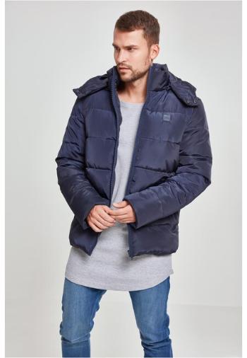 Urban Classics Hooded Puffer Jacket navy - M