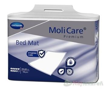 MoliCare Premium Bed Mat 9 kvapiek hygienické podložky 60x60cm, 15ks