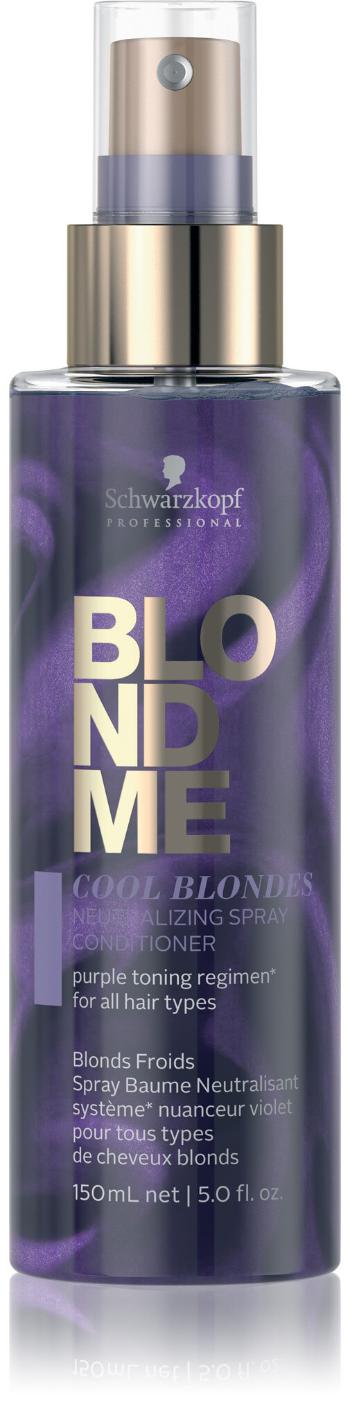 Schwarzkopf Professional Kondicionér v spreji neutralizujúce žlté tóny BLONDME Cool Blonde s ( Neutral izing Spray Conditioner) 150 ml