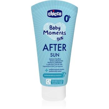 Chicco Baby Moments Sun After Sun mlieko po opaľovaní pre deti od narodenia 0 m+ 150 ml