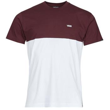 Vans  Tričká s krátkym rukávom COLORBLOCK TEE  Biela