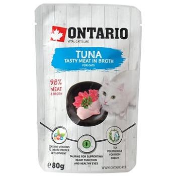 Ontario kapsička Tuna in Broth 80 g (8595091798735)