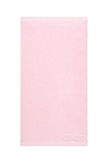 Malý bavlnený uterák Kenzo Iconic Rose2 55x100 cm