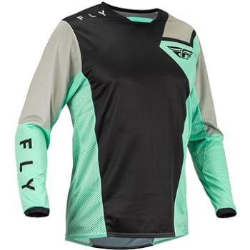 Fly Racing dres Kinetic Jet, 2023 čierna/mint/sivá (MOTO32993nad)