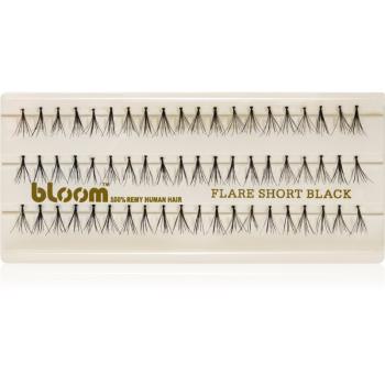Bloom Flare umelé mihalnice veľkosť Short Black