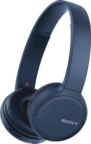 Sony WH-CH510 Bluetooth  slúchadlá On Ear na ušiach Headset, regulácia hlasitosti modrá