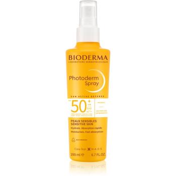 Bioderma Photoderm Sprej SPF 50+ ochranné opaľovacie mlieko v spreji SPF 50+ 200 ml