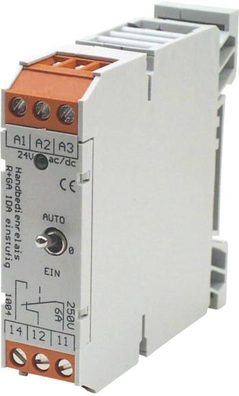 Appoldt RM-1W priemyselné relé Menovité napätie: 24 V/DC, 24 V/AC Spínací prúd (max.): 8 A 1 prepínací  1 ks