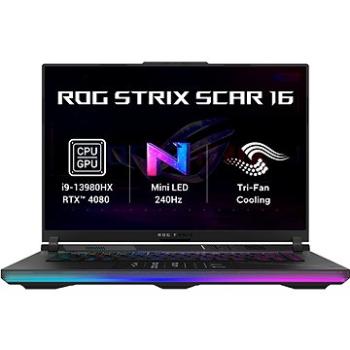 ASUS ROG Strix SCAR 16 G634JZ-NEBULA042W Off Black kovový + ZDARMA Elektronická licencia Bezstarostný servis ASUS - bez nutnosti registrace / aktivace