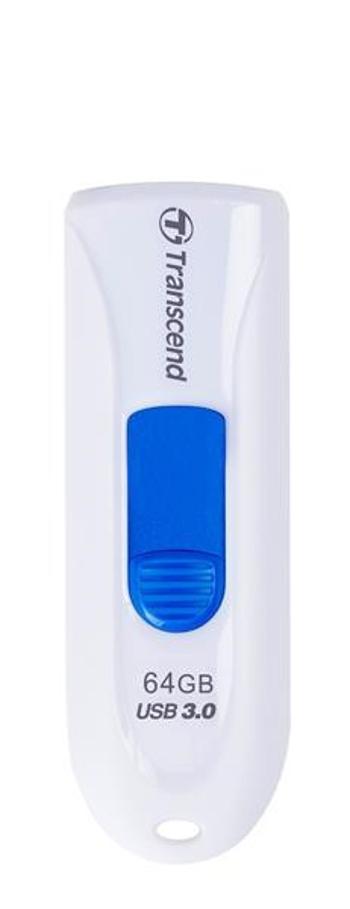 TRANSCEND Flash Disk 64GB JetFlash®790, USB 3.1 (R:90/W:30 MB/s) biela/modrá