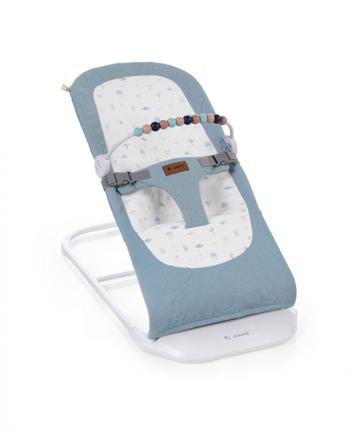 JANÉ Lehátko pohupujúce ergonomické Baluu, od 0+ do 9kg, Lazuli Blue