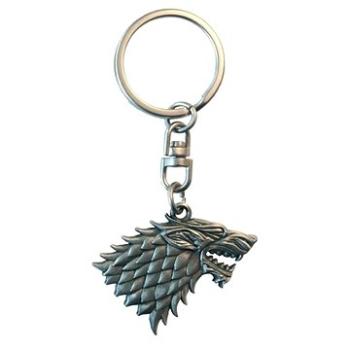 Game of Thrones / Hra o tróny – Stark 3D (kov) – Kľúčenka (M00035)