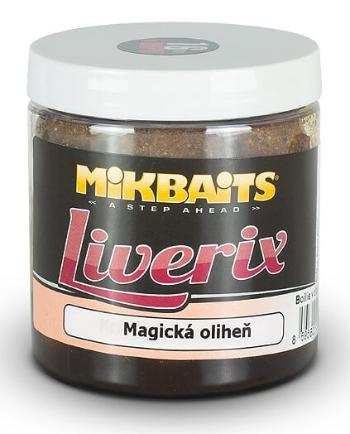 Mikbaits liverix boilie v dipe magická oliheň 250 g - 24 mm