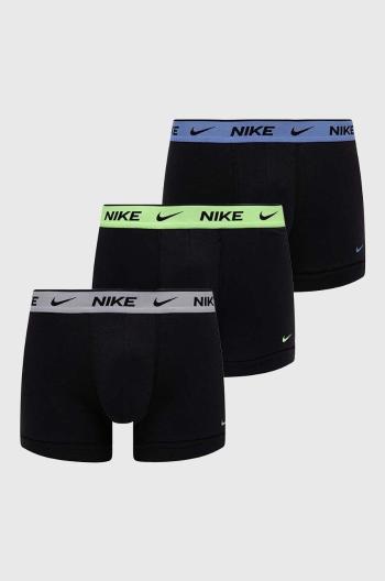 Boxerky Nike 3-pak pánske, zelená farba