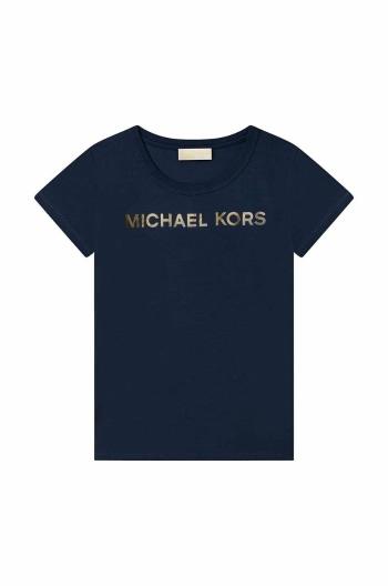 Detské tričko Michael Kors tmavomodrá farba