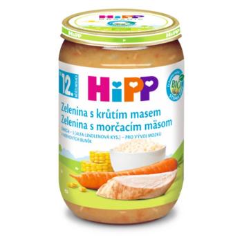 HiPP Zelenina s morčacím mäsom BIO 220 g