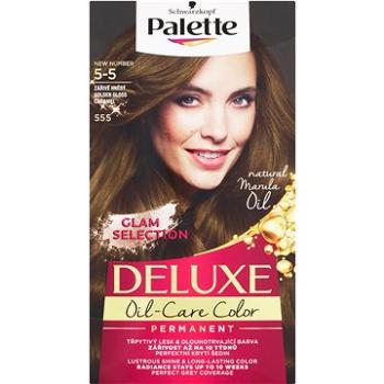 SCHWARZKOPF PALETTE Deluxe 555 Žiarivo hnedá (50 ml) (3838824176796)