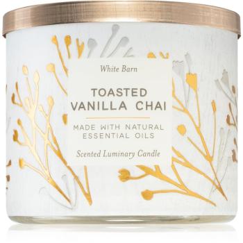 Bath & Body Works Toasted Vanilla Chai vonná sviečka 411 g